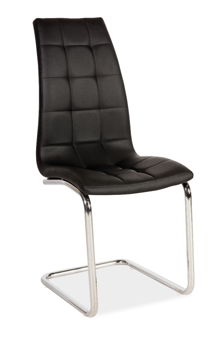 krzesło do jadalni-krzesła do salonu-krzesła ekoskóra-krzesło czarne,
